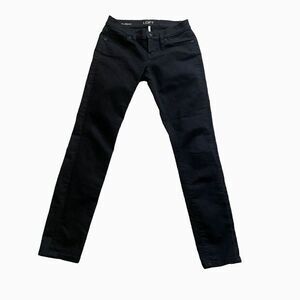 Loft Ann Taylor Black Modern Skinny Low-Rise Jeans Size 25/0P